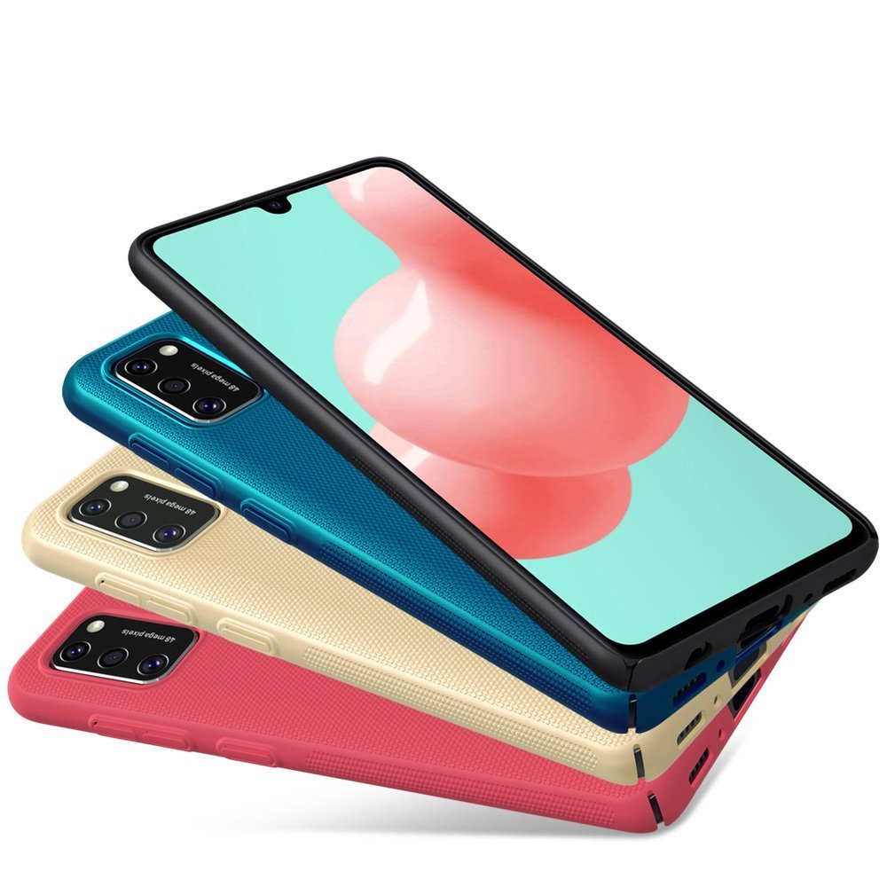 Pokrowiec Nillkin Super Frosted Shield czarny Samsung Galaxy A41 / 8
