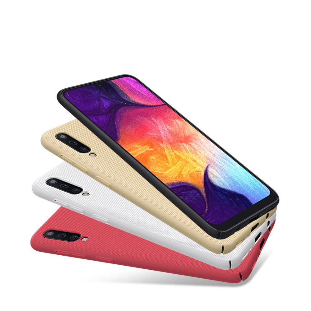 Pokrowiec Nillkin Super Frosted Shield czarny Samsung Galaxy A50s / 6