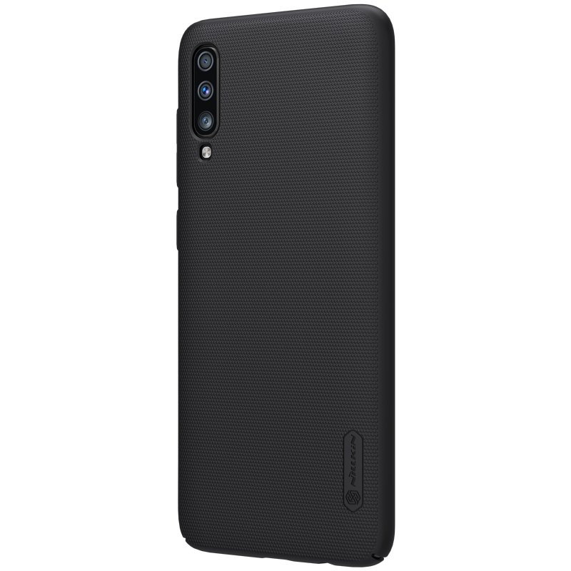Pokrowiec Nillkin Super Frosted Shield czarny Samsung Galaxy A70 / 3