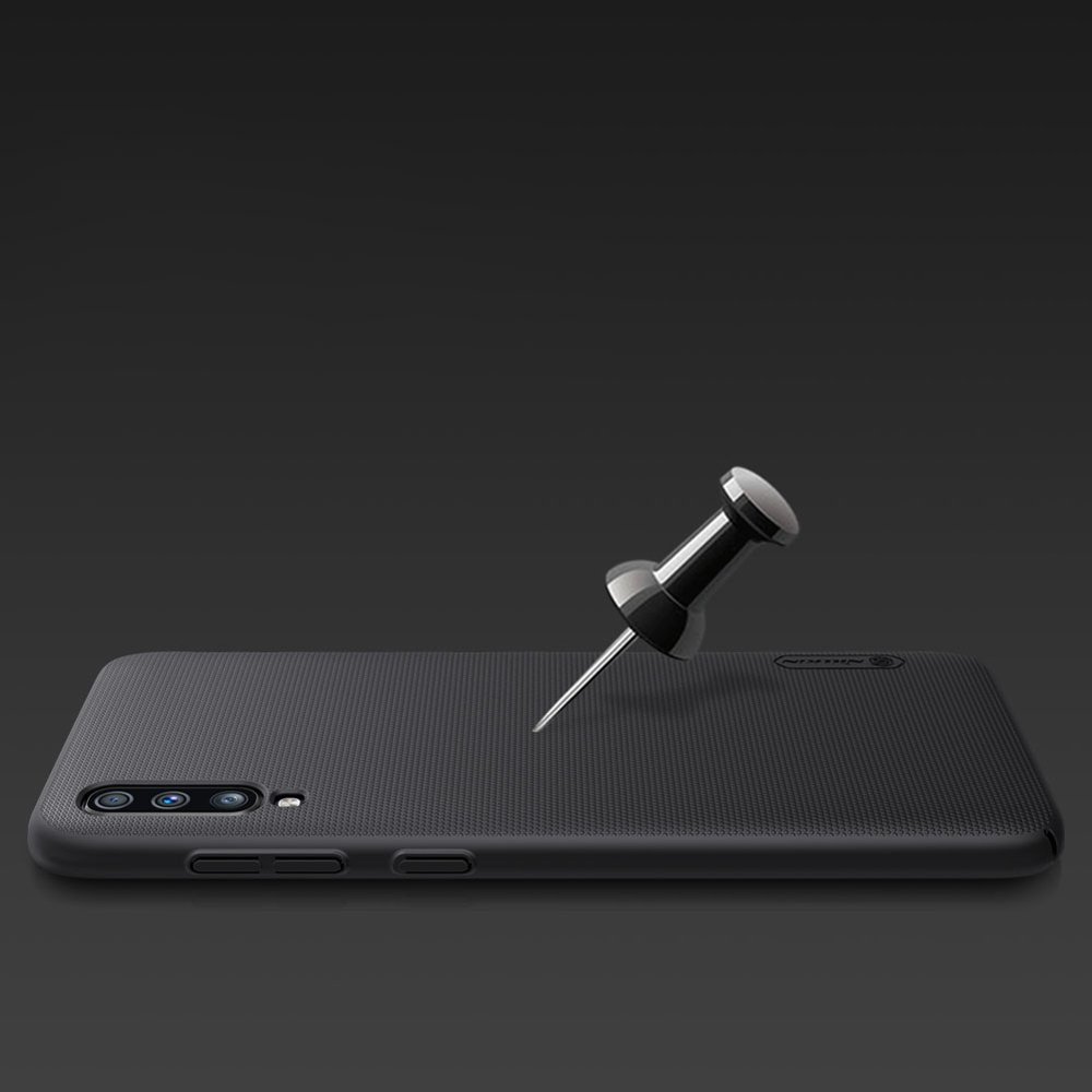 Pokrowiec Nillkin Super Frosted Shield czarny Samsung Galaxy A70 / 9