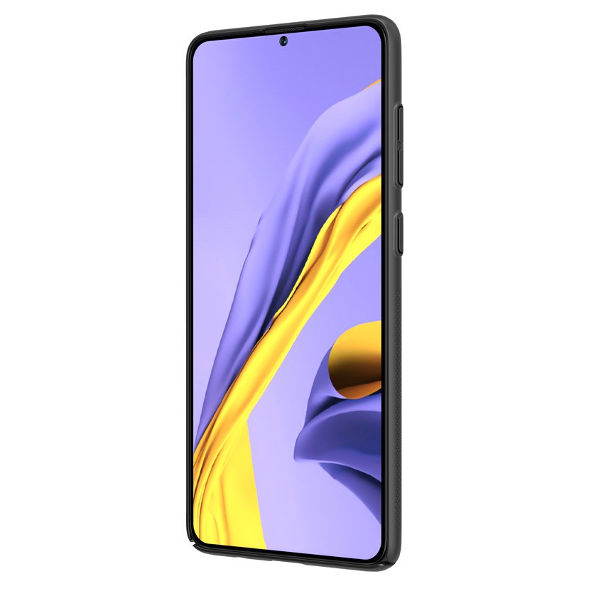 Pokrowiec Nillkin Super Frosted Shield czarny Samsung Galaxy A71 / 4