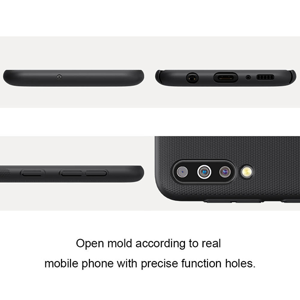 Pokrowiec Nillkin Super Frosted Shield czarny Samsung Galaxy M30 / 9