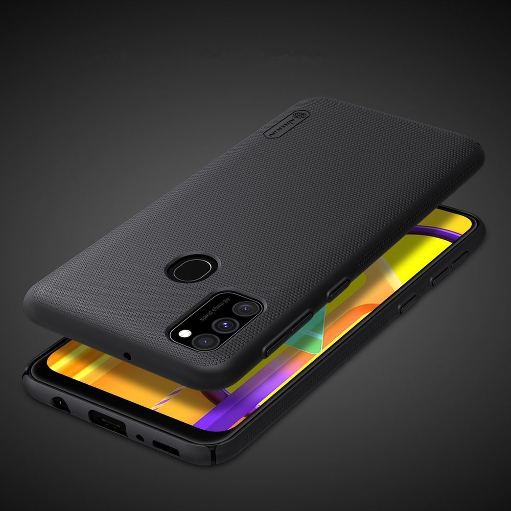 Pokrowiec Nillkin Super Frosted Shield czarny Samsung Galaxy M30s / 11