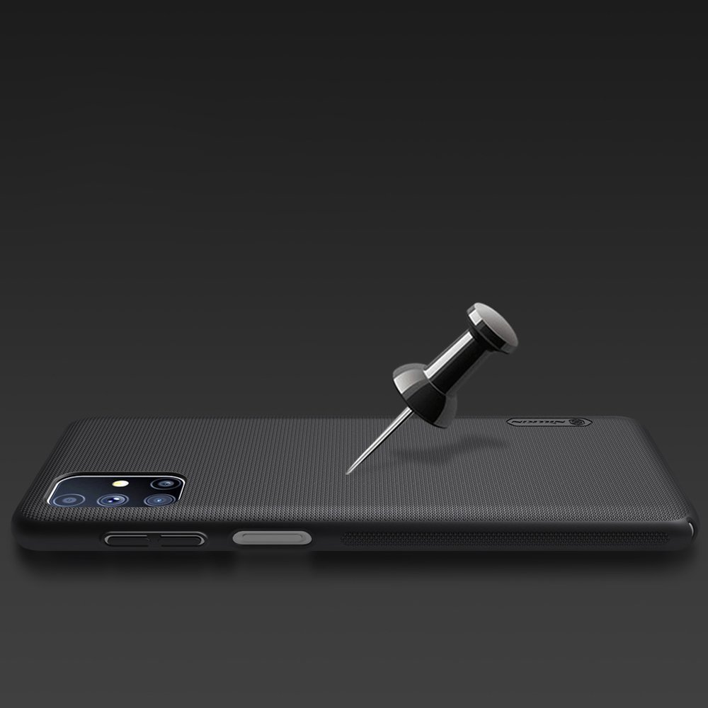 Pokrowiec Nillkin Super Frosted Shield czarny Samsung Galaxy M51 / 7