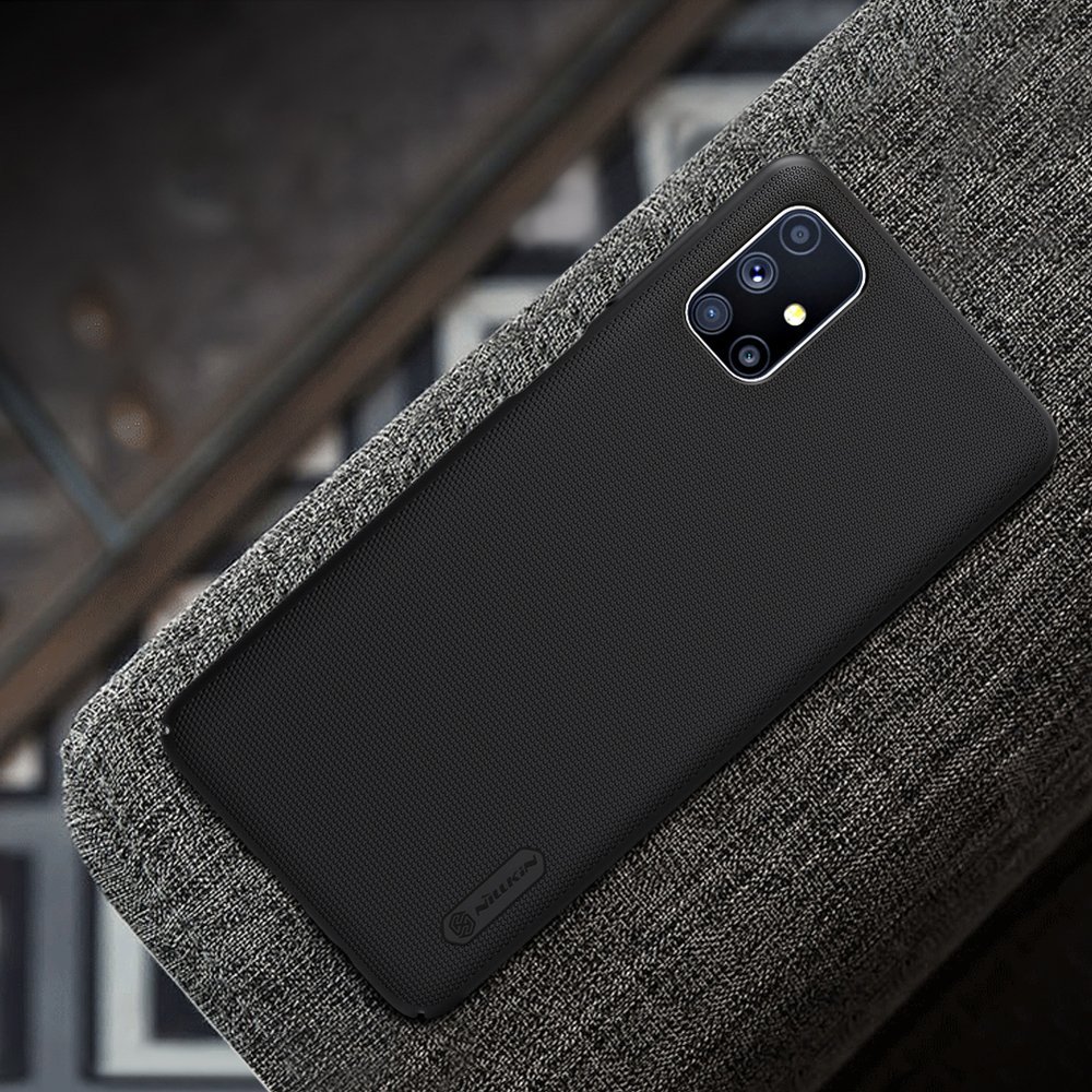 Pokrowiec Nillkin Super Frosted Shield czarny Samsung Galaxy M51 / 8