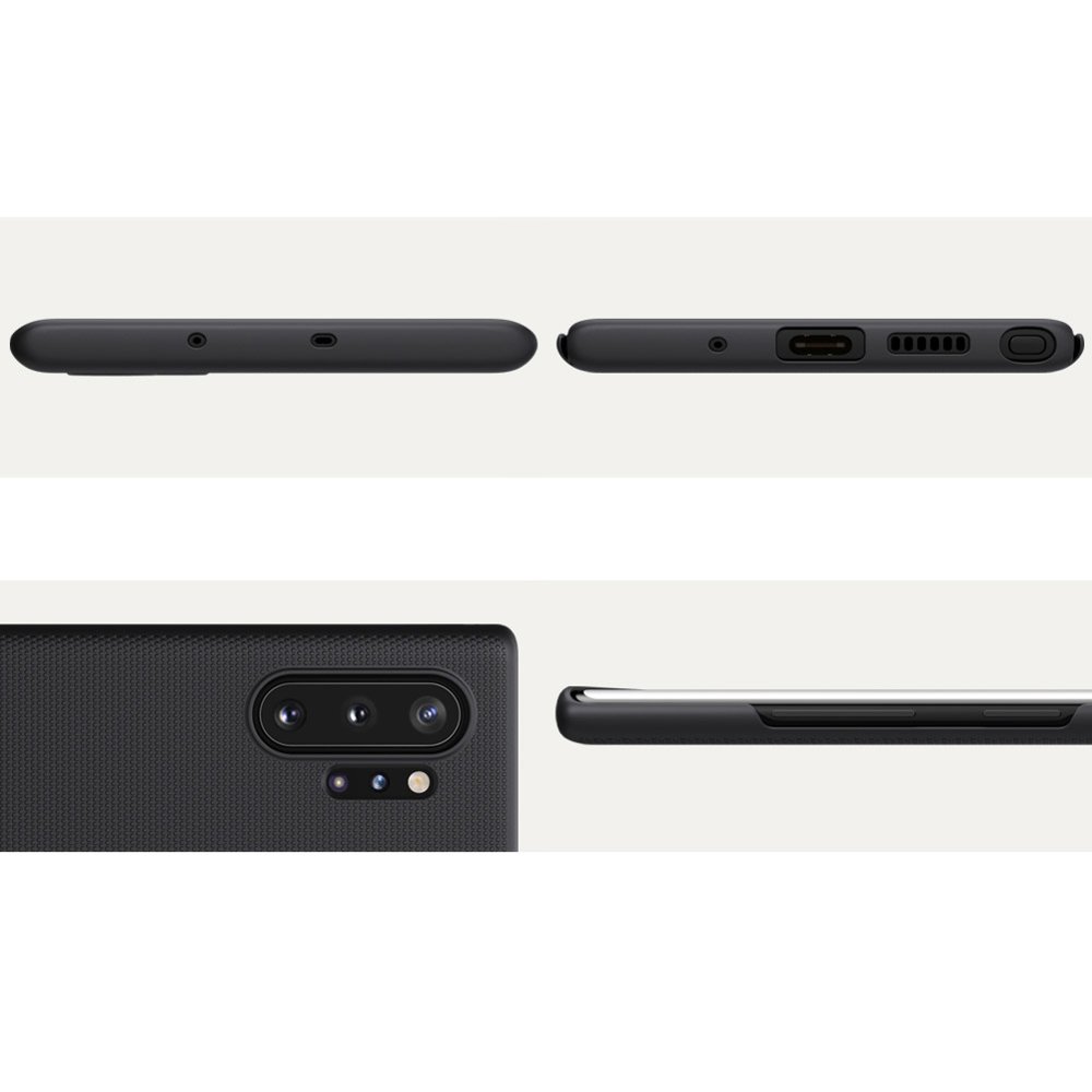 Pokrowiec Nillkin Super Frosted Shield czarny Samsung Galaxy Note 10 Plus / 11