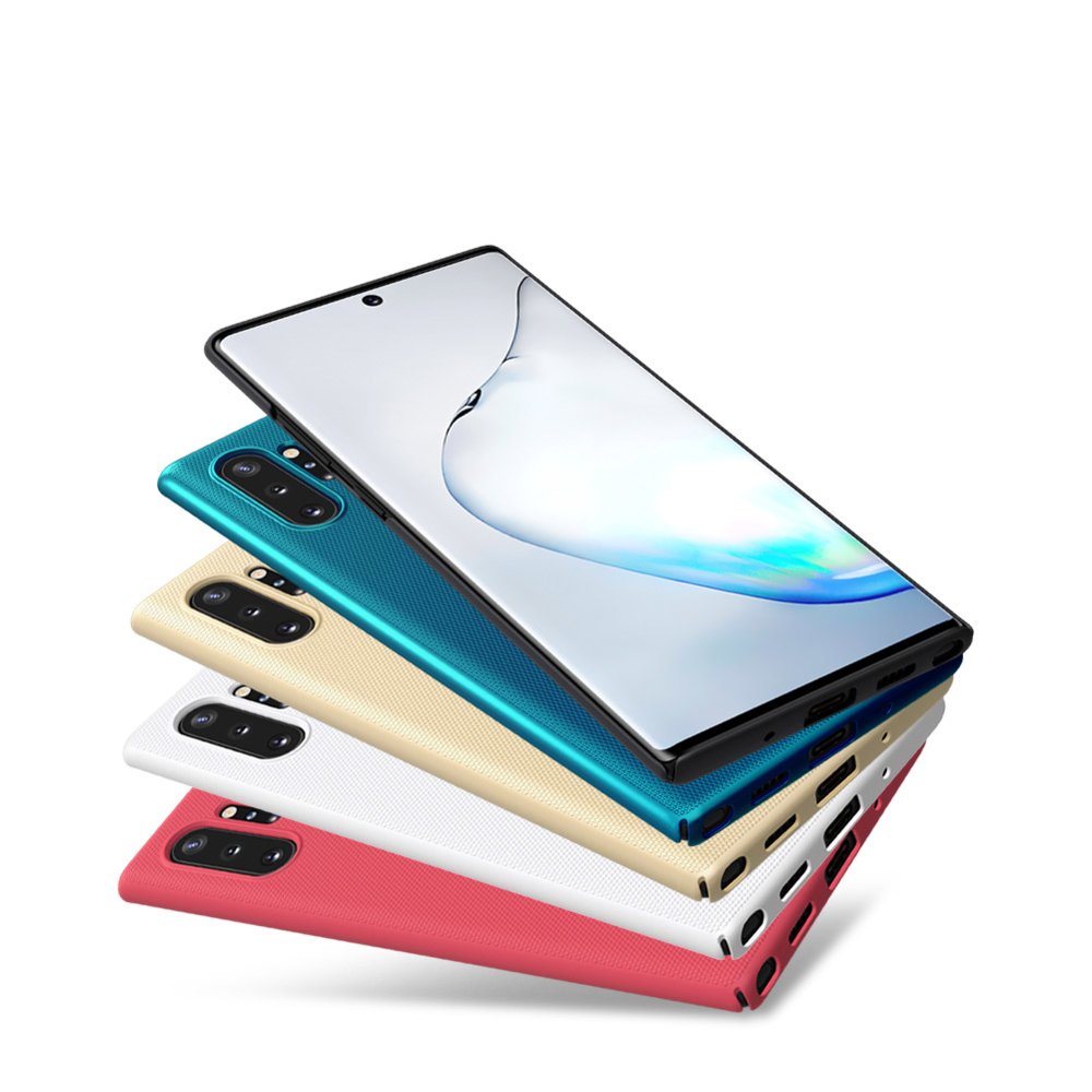 Pokrowiec Nillkin Super Frosted Shield czarny Samsung Galaxy Note 10 Plus / 7