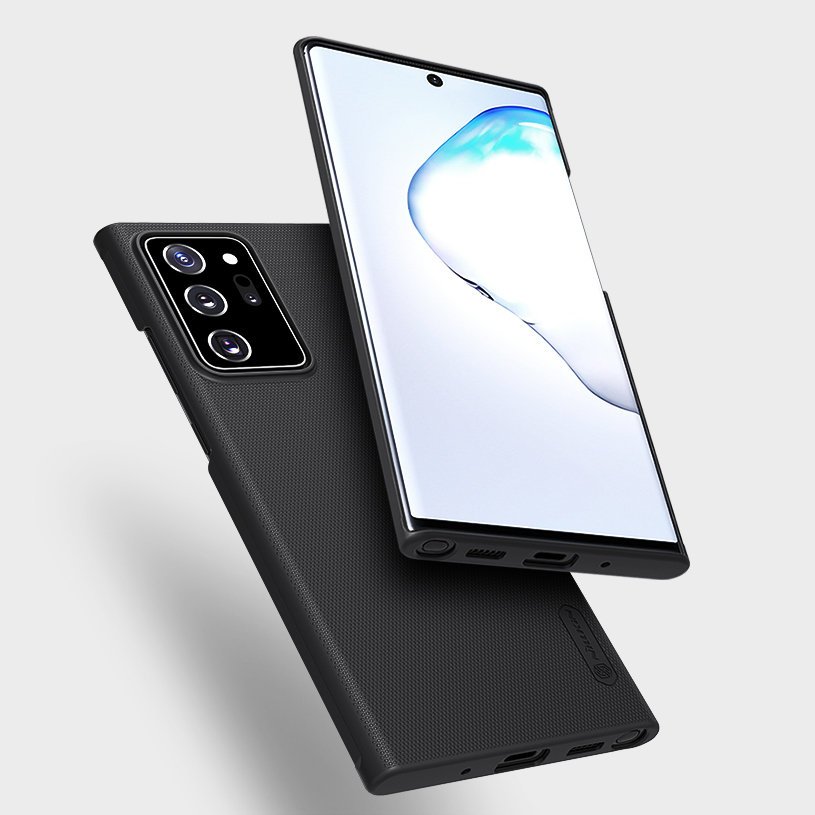 Pokrowiec Nillkin Super Frosted Shield czarny Samsung Galaxy Note 20 Ultra / 4