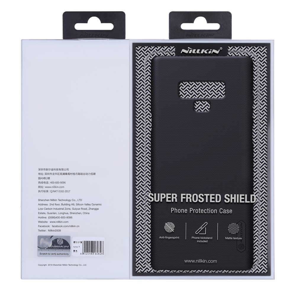 Pokrowiec Nillkin Super Frosted Shield czarny Samsung Galaxy Note 20 Ultra / 5
