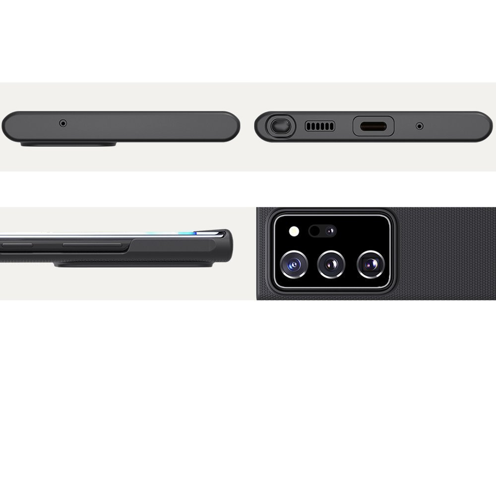 Pokrowiec Nillkin Super Frosted Shield czarny Samsung Galaxy Note 20 Ultra / 9