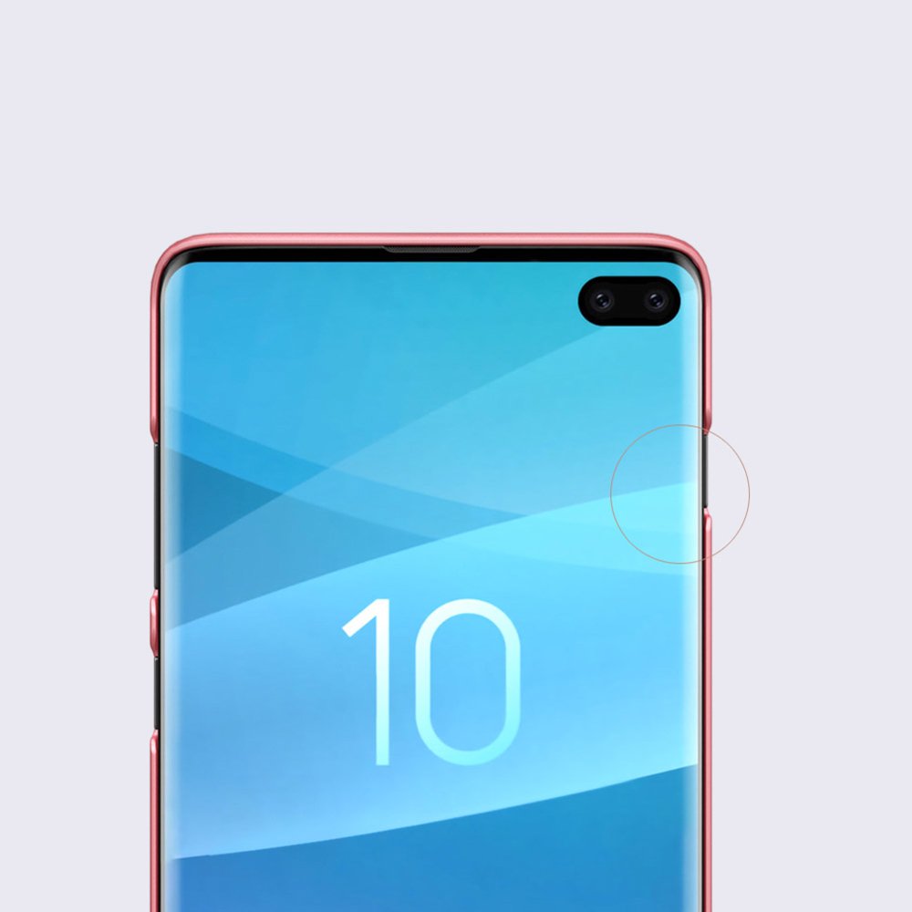 Pokrowiec Nillkin Super Frosted Shield czarny Samsung Galaxy S10 Plus / 9