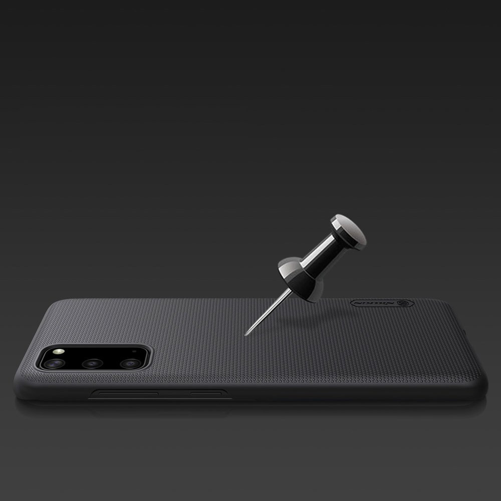 Pokrowiec Nillkin Super Frosted Shield czarny Samsung Galaxy S20 / 11