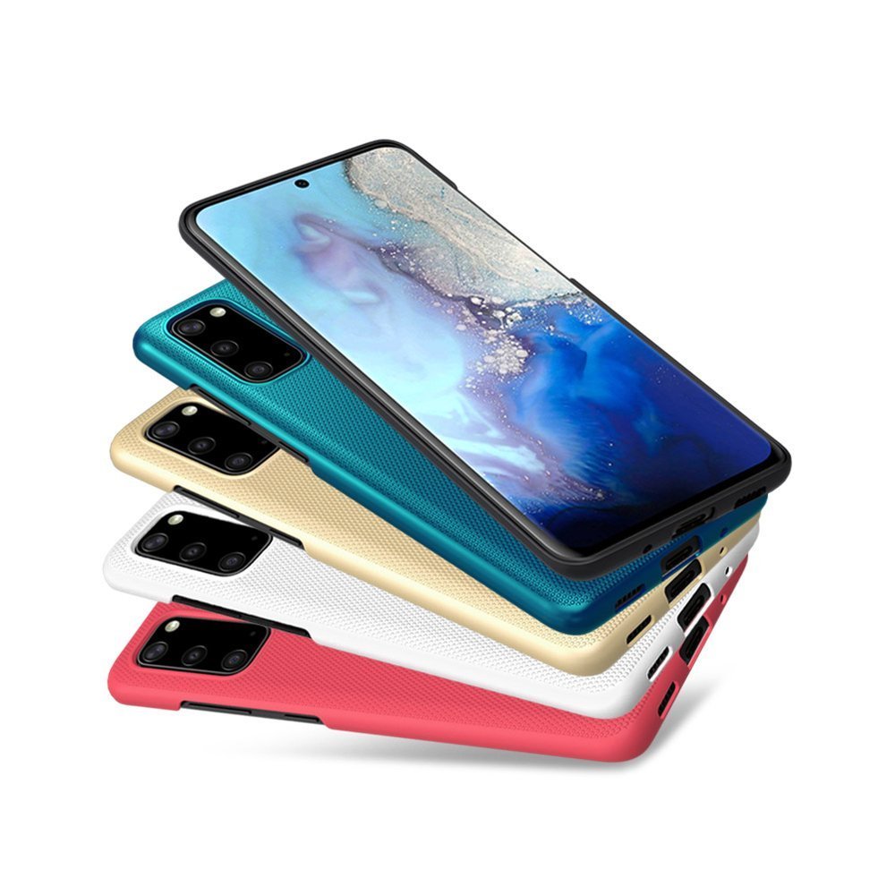 Pokrowiec Nillkin Super Frosted Shield czarny Samsung Galaxy S20 / 6