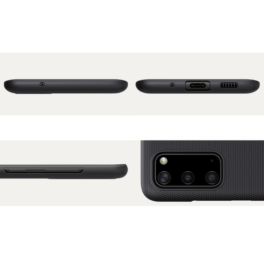 Pokrowiec Nillkin Super Frosted Shield czarny Samsung Galaxy S20 / 9