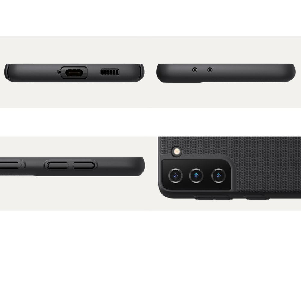 Pokrowiec Nillkin Super Frosted Shield czarny Samsung Galaxy S21 Plus 5G / 11 Pokrowiec Nillkin Super Frosted Shield czarny Samsung Galaxy S21 Plus 5G / 11