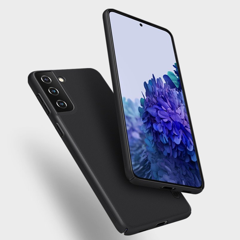 Pokrowiec Nillkin Super Frosted Shield czarny Samsung Galaxy S21 Plus 5G / 7 Pokrowiec Nillkin Super Frosted Shield czarny Samsung Galaxy S21 Plus 5G / 7