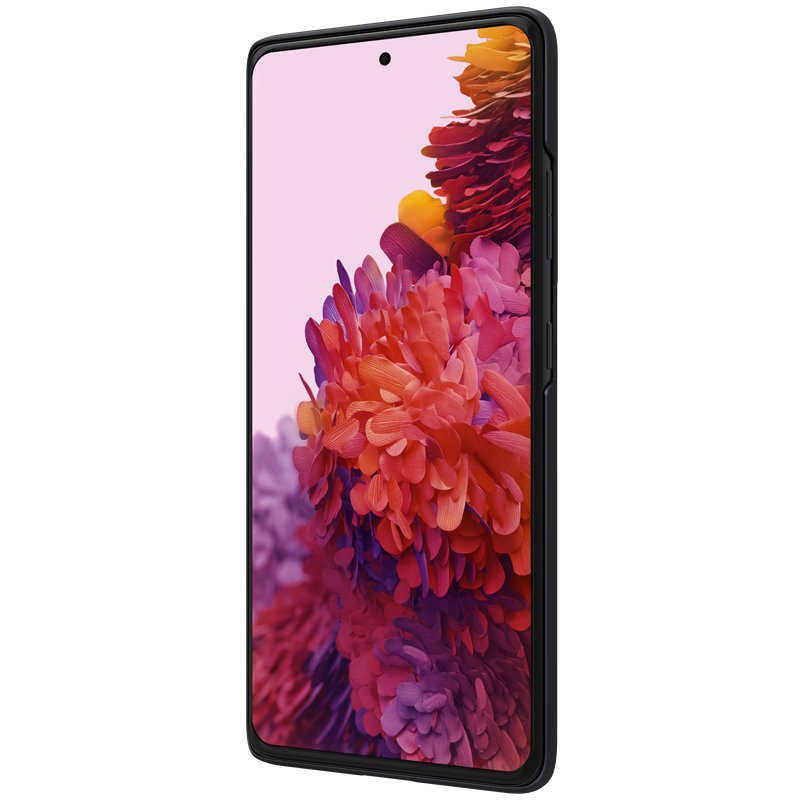 Pokrowiec Nillkin Super Frosted Shield czarny Samsung Galaxy S21 Ultra 5G / 2