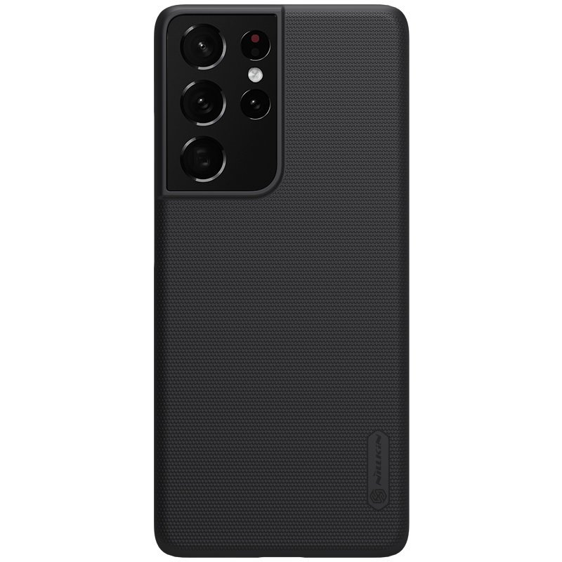 Pokrowiec Nillkin Super Frosted Shield czarny Samsung Galaxy S21 Ultra 5G / 4