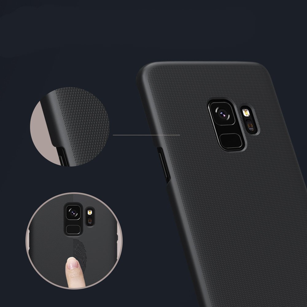 Pokrowiec Nillkin Super Frosted Shield czarny Samsung Galaxy S9 / 10