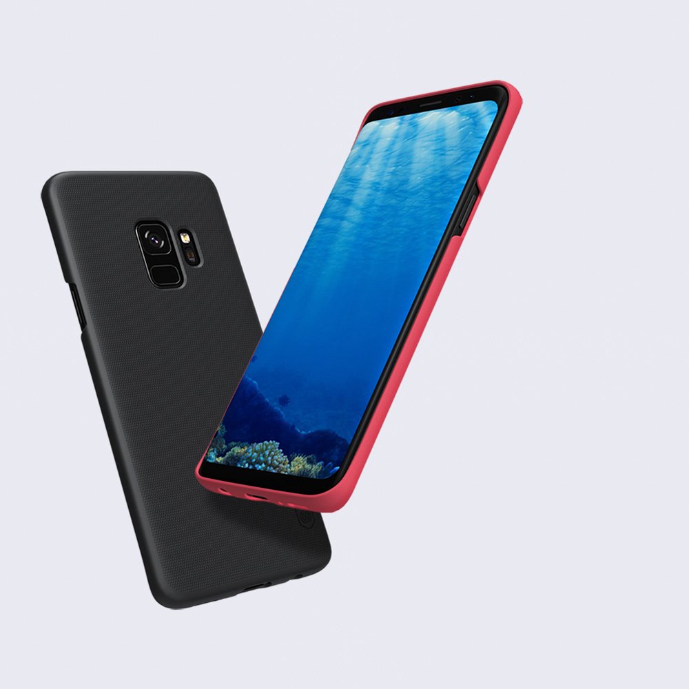 Pokrowiec Nillkin Super Frosted Shield czarny Samsung Galaxy S9 / 6