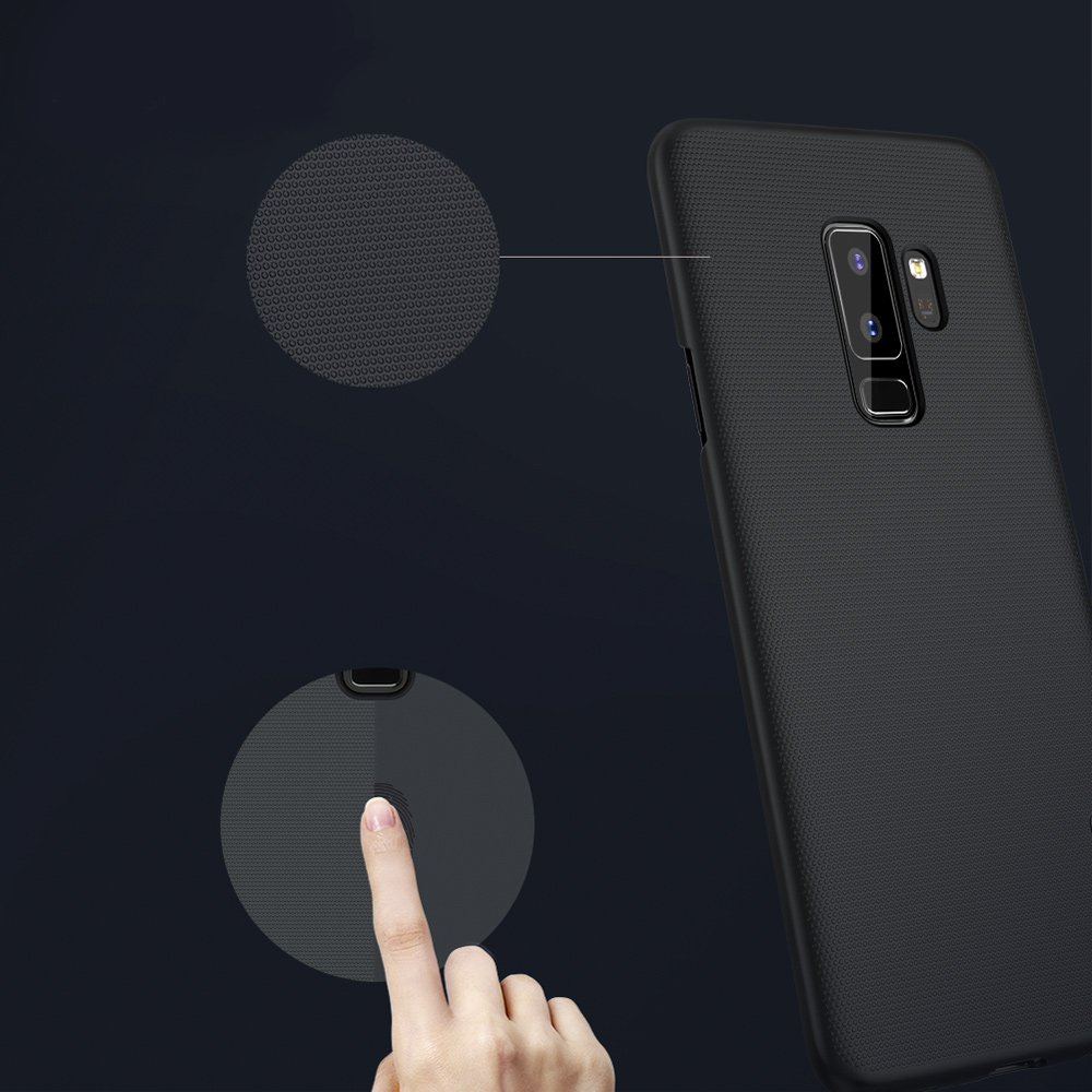 Pokrowiec Nillkin Super Frosted Shield czarny Samsung Galaxy S9 Plus / 10
