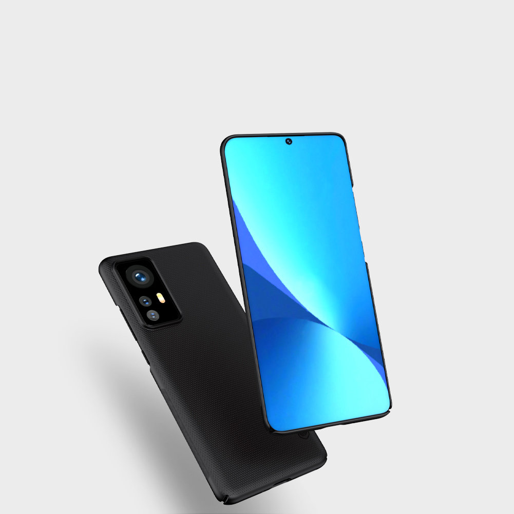 Pokrowiec Nillkin Super Frosted Shield czarny Xiaomi 12 / 10