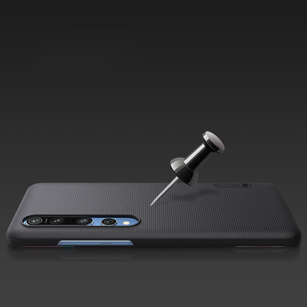 Pokrowiec Nillkin Super Frosted Shield czarny Xiaomi Mi 10 / 11