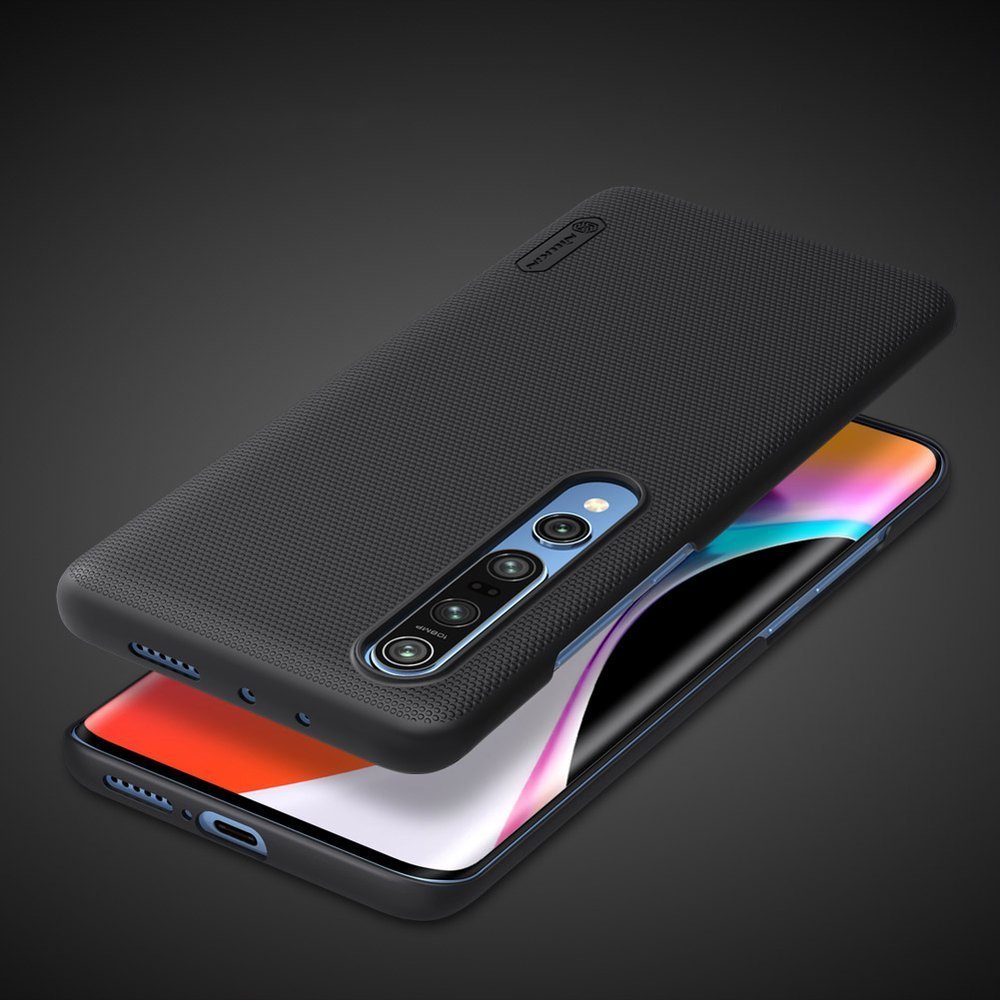 Pokrowiec Nillkin Super Frosted Shield czarny Xiaomi Mi 10 / 12