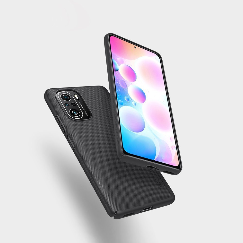 Pokrowiec Nillkin Super Frosted Shield czarny Xiaomi Mi 11i / 7