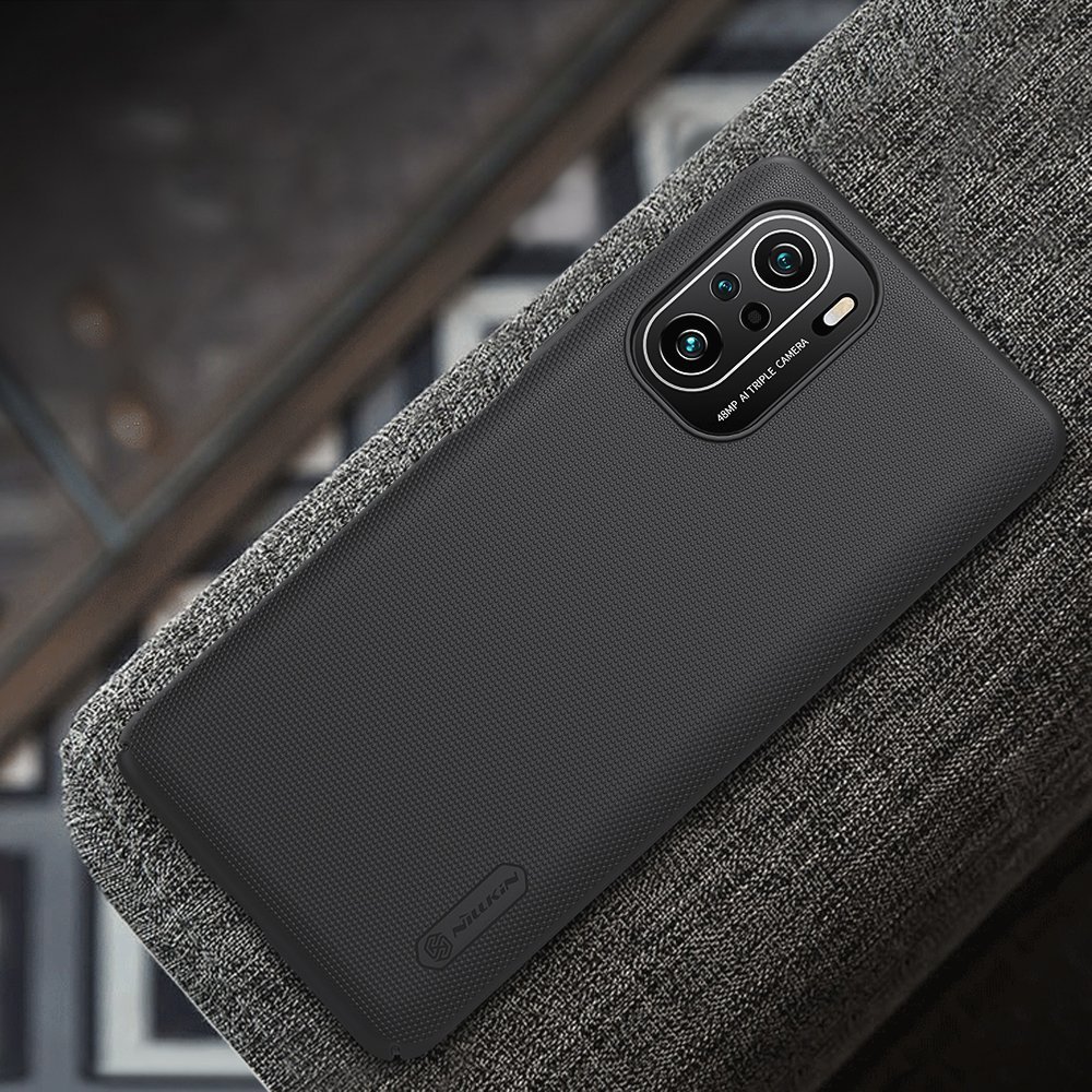 Pokrowiec Nillkin Super Frosted Shield czarny Xiaomi Mi 11i / 8