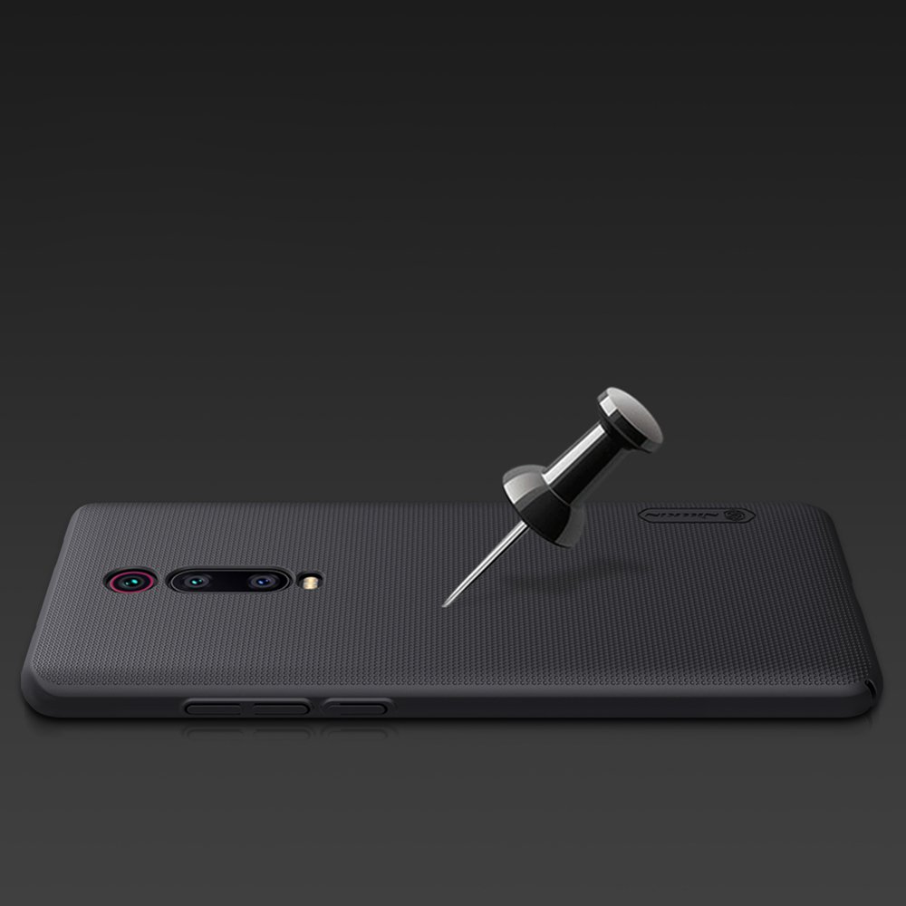 Pokrowiec Nillkin Super Frosted Shield czarny Xiaomi Mi 9T / 11