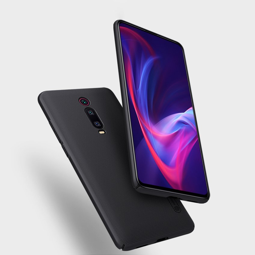 Pokrowiec Nillkin Super Frosted Shield czarny Xiaomi Mi 9T / 5