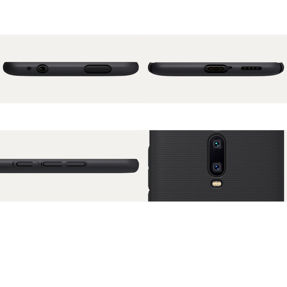 Pokrowiec Nillkin Super Frosted Shield czarny Xiaomi Mi 9T / 9