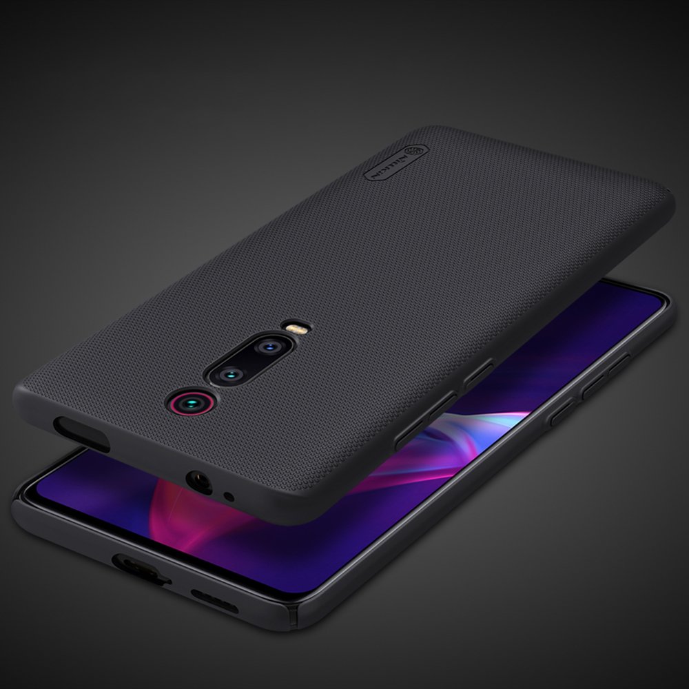 Pokrowiec Nillkin Super Frosted Shield czarny Xiaomi Mi 9T Pro / 12