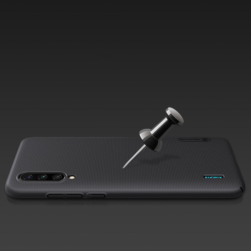 Pokrowiec Nillkin Super Frosted Shield czarny Xiaomi Mi A3 / 10