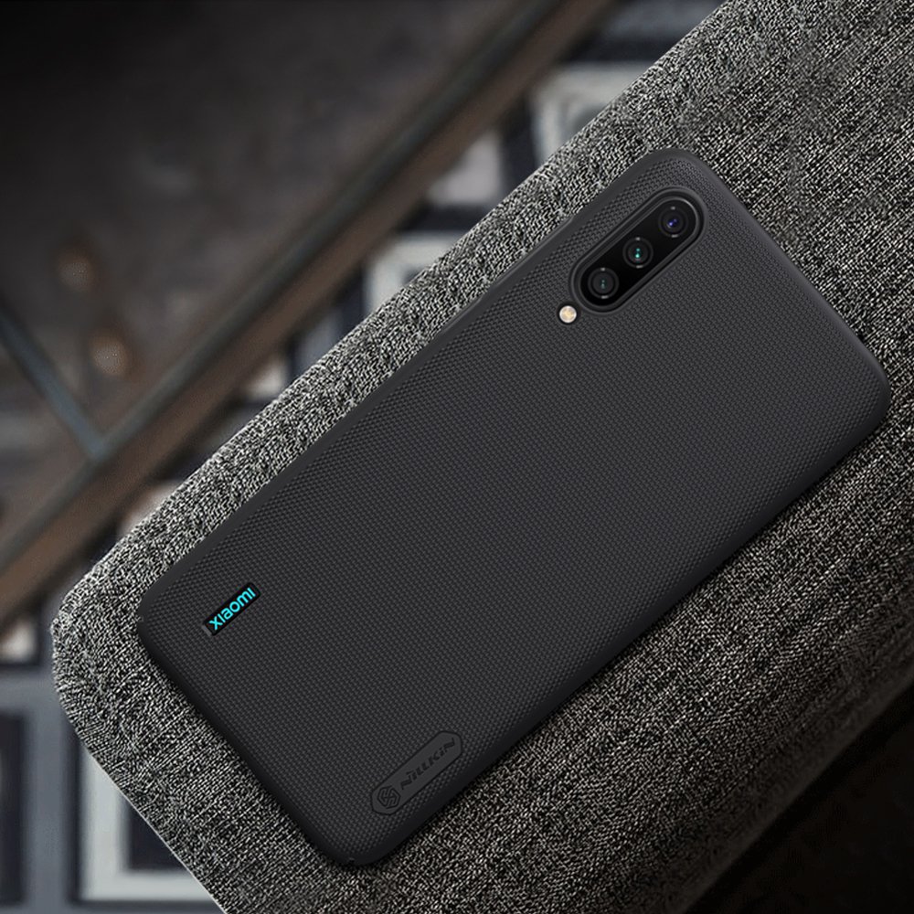 Pokrowiec Nillkin Super Frosted Shield czarny Xiaomi Mi A3 / 5