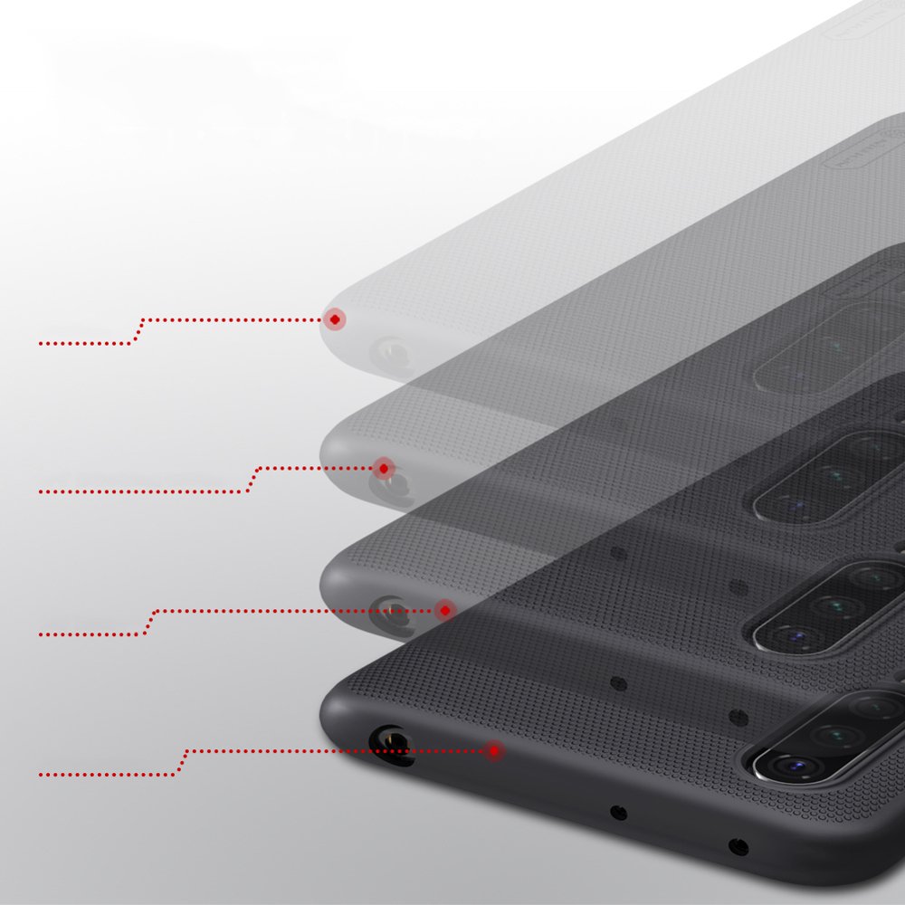 Pokrowiec Nillkin Super Frosted Shield czarny Xiaomi Mi A3 / 9