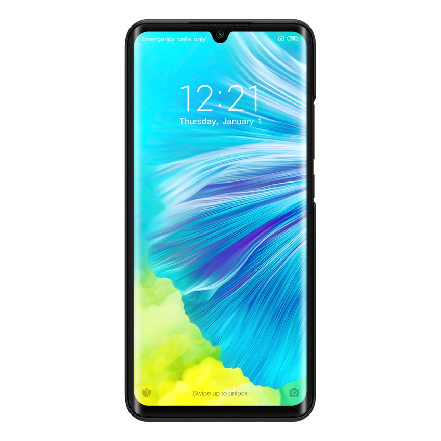 Pokrowiec Nillkin Super Frosted Shield czarny Xiaomi Mi CC9 Pro / 4