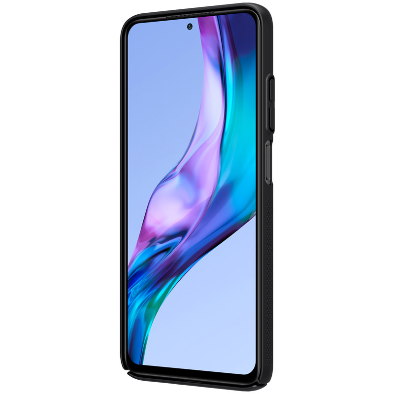 Pokrowiec Nillkin Super Frosted Shield czarny Xiaomi Redmi 10 / 4 Pokrowiec Nillkin Super Frosted Shield czarny Xiaomi Redmi 10 / 4