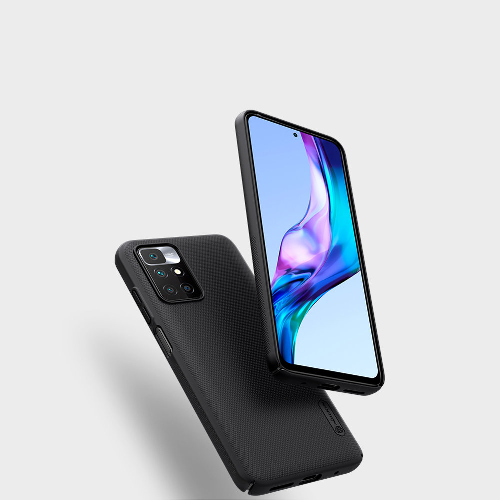 Pokrowiec Nillkin Super Frosted Shield czarny Xiaomi Redmi 10 / 6 Pokrowiec Nillkin Super Frosted Shield czarny Xiaomi Redmi 10 / 6