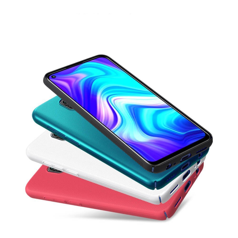 Pokrowiec Nillkin Super Frosted Shield czarny Xiaomi Redmi 10X 4G / 5