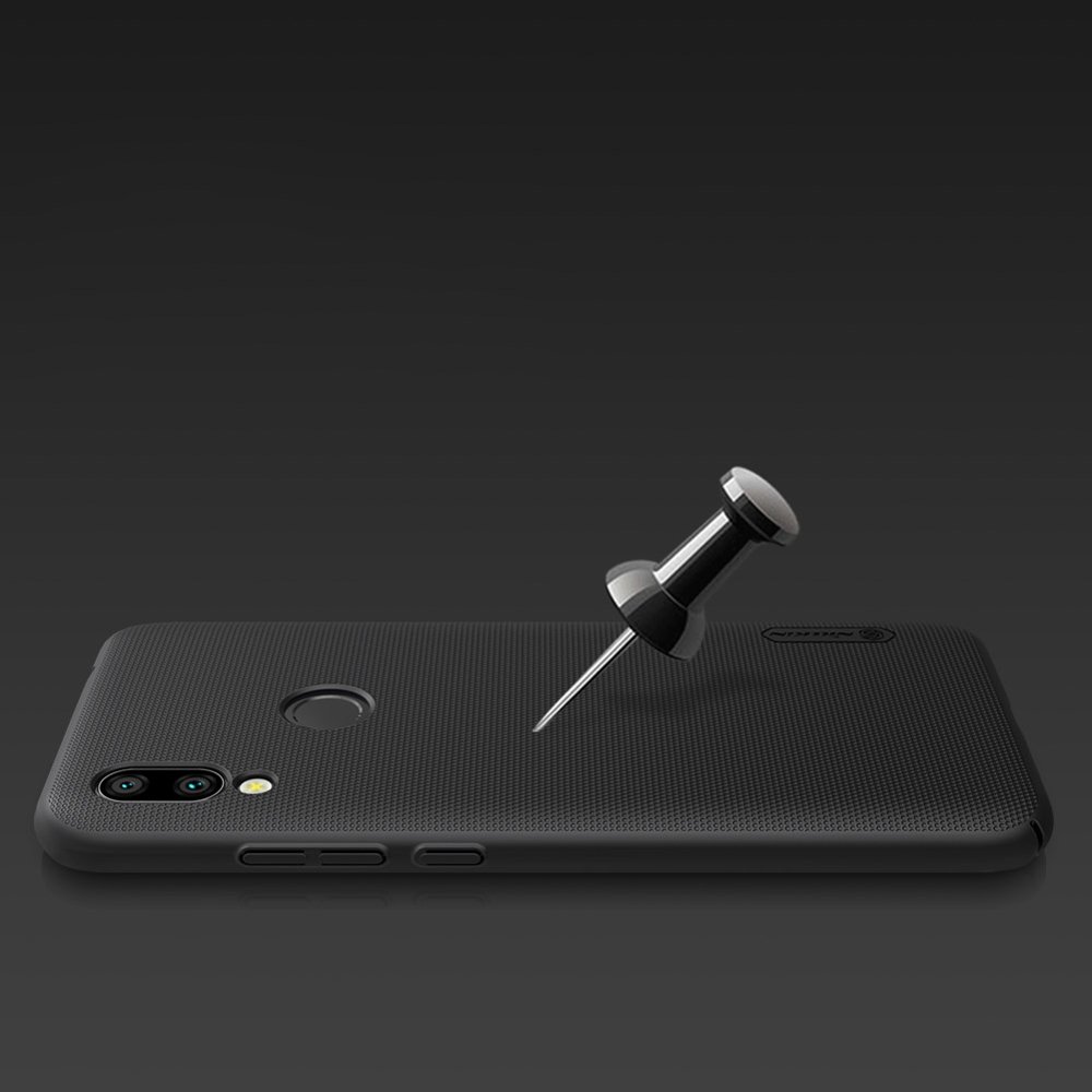Pokrowiec Nillkin Super Frosted Shield czarny Xiaomi Redmi 7 / 12