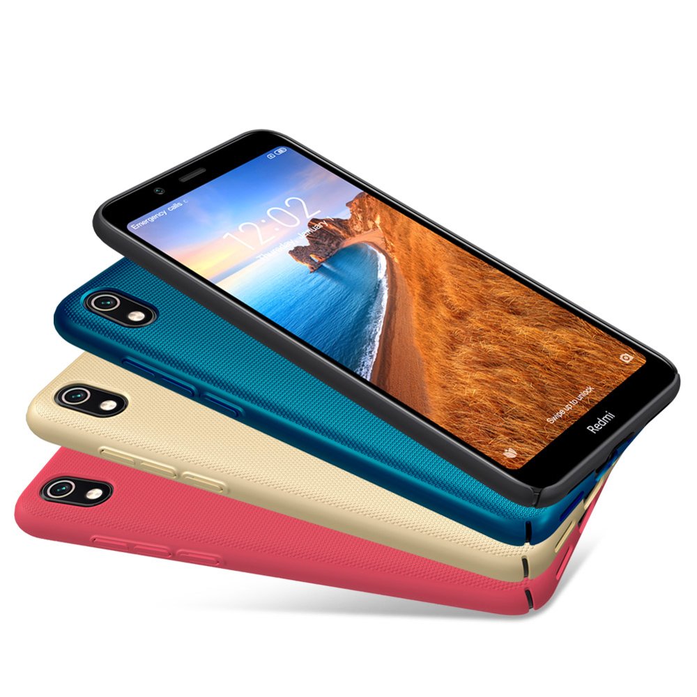 Pokrowiec Nillkin Super Frosted Shield czarny Xiaomi Redmi 7A / 6