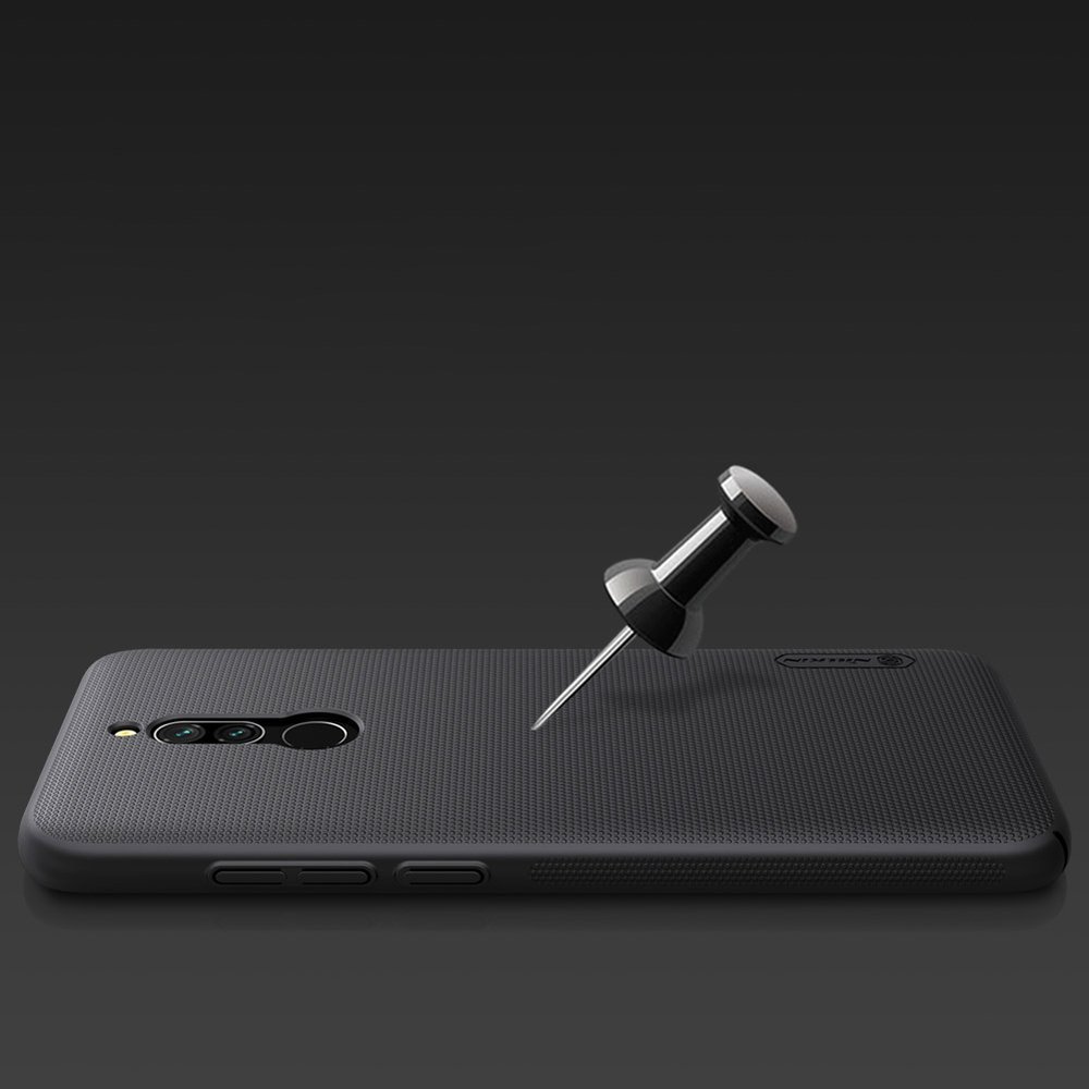 Pokrowiec Nillkin Super Frosted Shield czarny Xiaomi Redmi 8 / 11