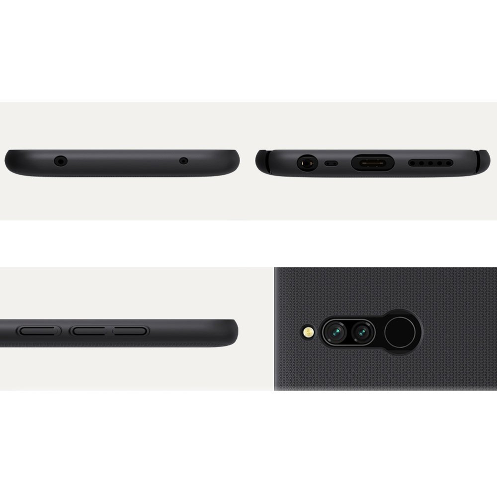 Pokrowiec Nillkin Super Frosted Shield czarny Xiaomi Redmi 8 / 9