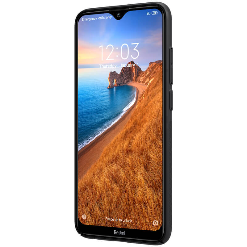 Pokrowiec Nillkin Super Frosted Shield czarny Xiaomi Redmi 8 / 2
