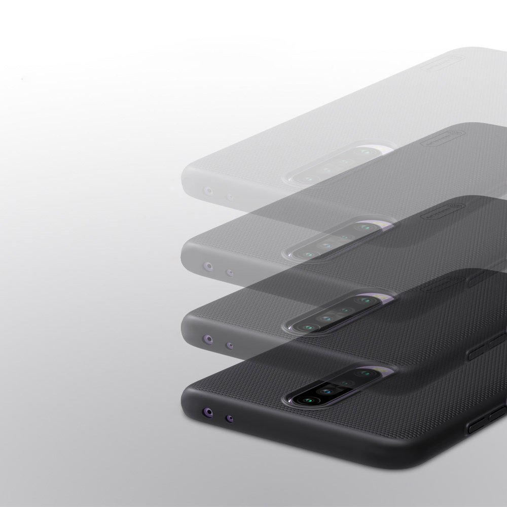 Pokrowiec Nillkin Super Frosted Shield czarny Xiaomi Redmi K30 / 11