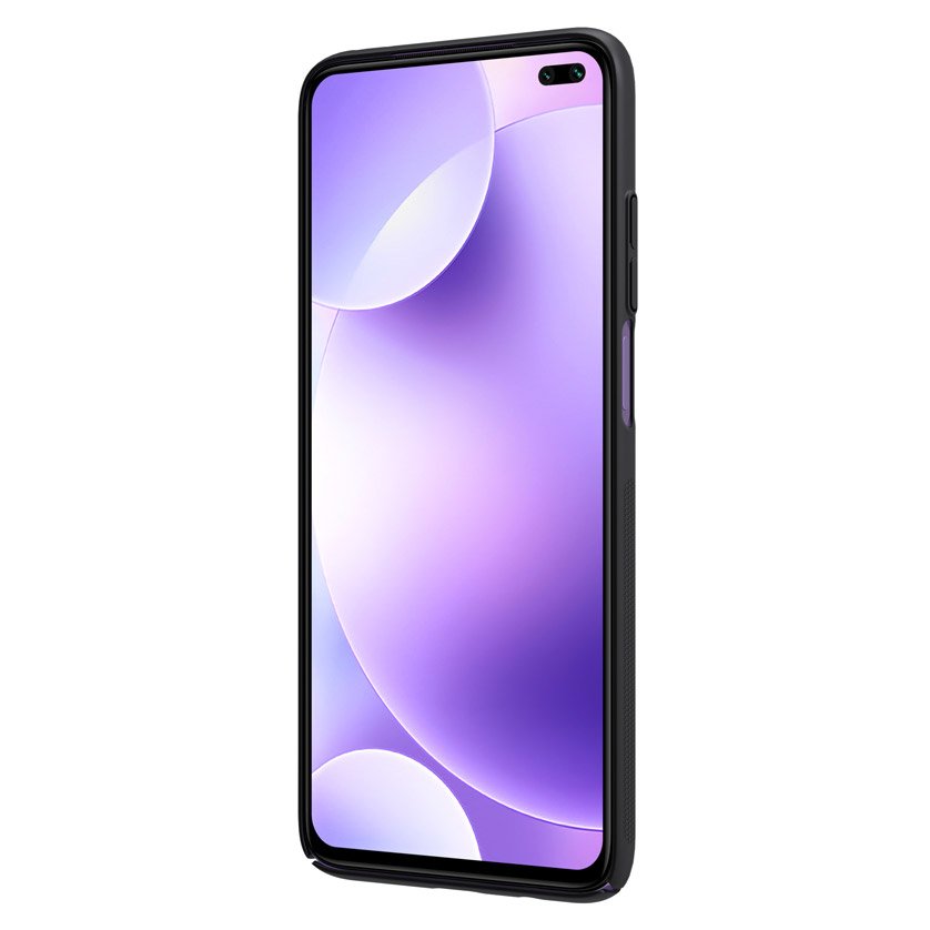 Pokrowiec Nillkin Super Frosted Shield czarny Xiaomi Redmi K30 / 3