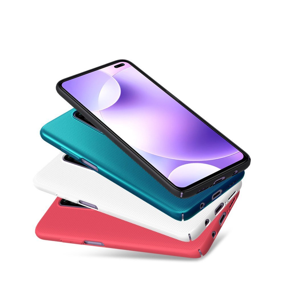 Pokrowiec Nillkin Super Frosted Shield czarny Xiaomi Redmi K30 / 6