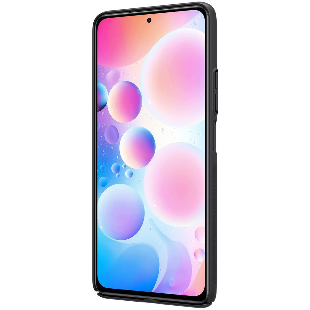 Pokrowiec Nillkin Super Frosted Shield czarny Xiaomi Redmi K40 Pro Plus / 4 Pokrowiec Nillkin Super Frosted Shield czarny Xiaomi Redmi K40 Pro Plus / 4